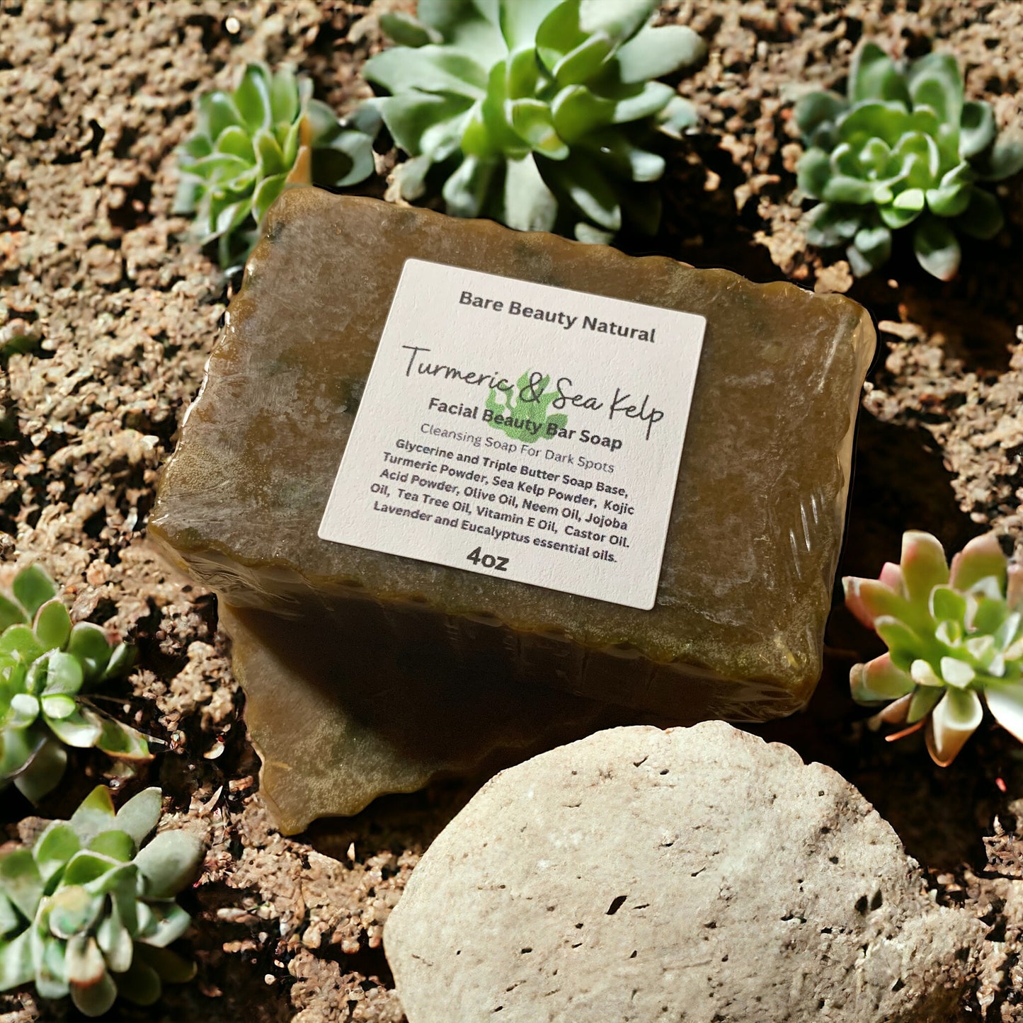 Turmeric & Sea Kelp Facial Soap